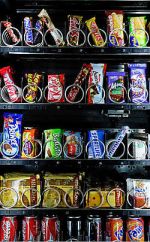 Snoepautomaat Nestlé en Hsu Fu Chi